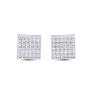 1 1/2CTW-DIA FASHION INVISIBLE EARRING
