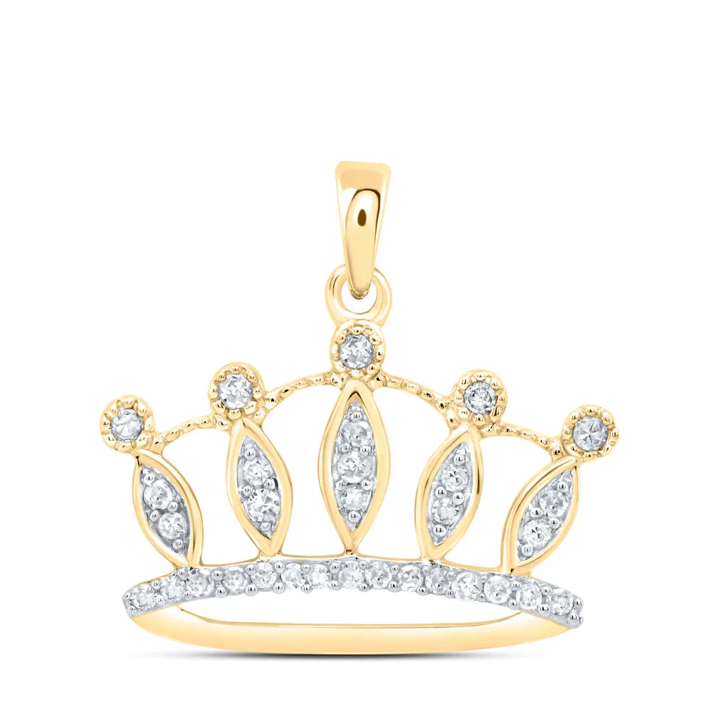 1/6CT-DIA PENDANT
