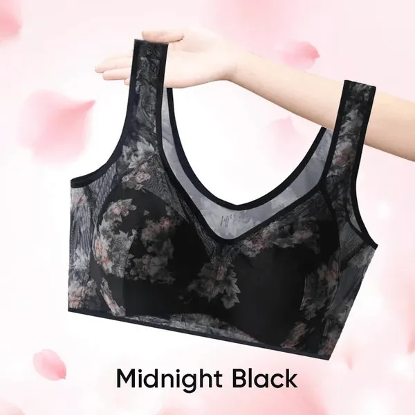 🔥2025 Hot Sale📣Lace Buttonless Comfortable Bra