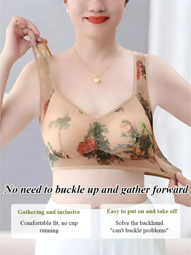 🔥2025 Hot Sale📣Lace Buttonless Comfortable Bra