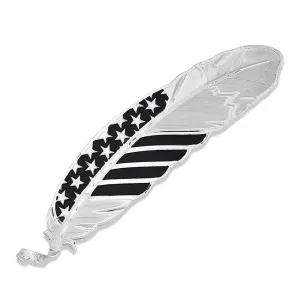 A Black Tie Affair Flag Hat Feather