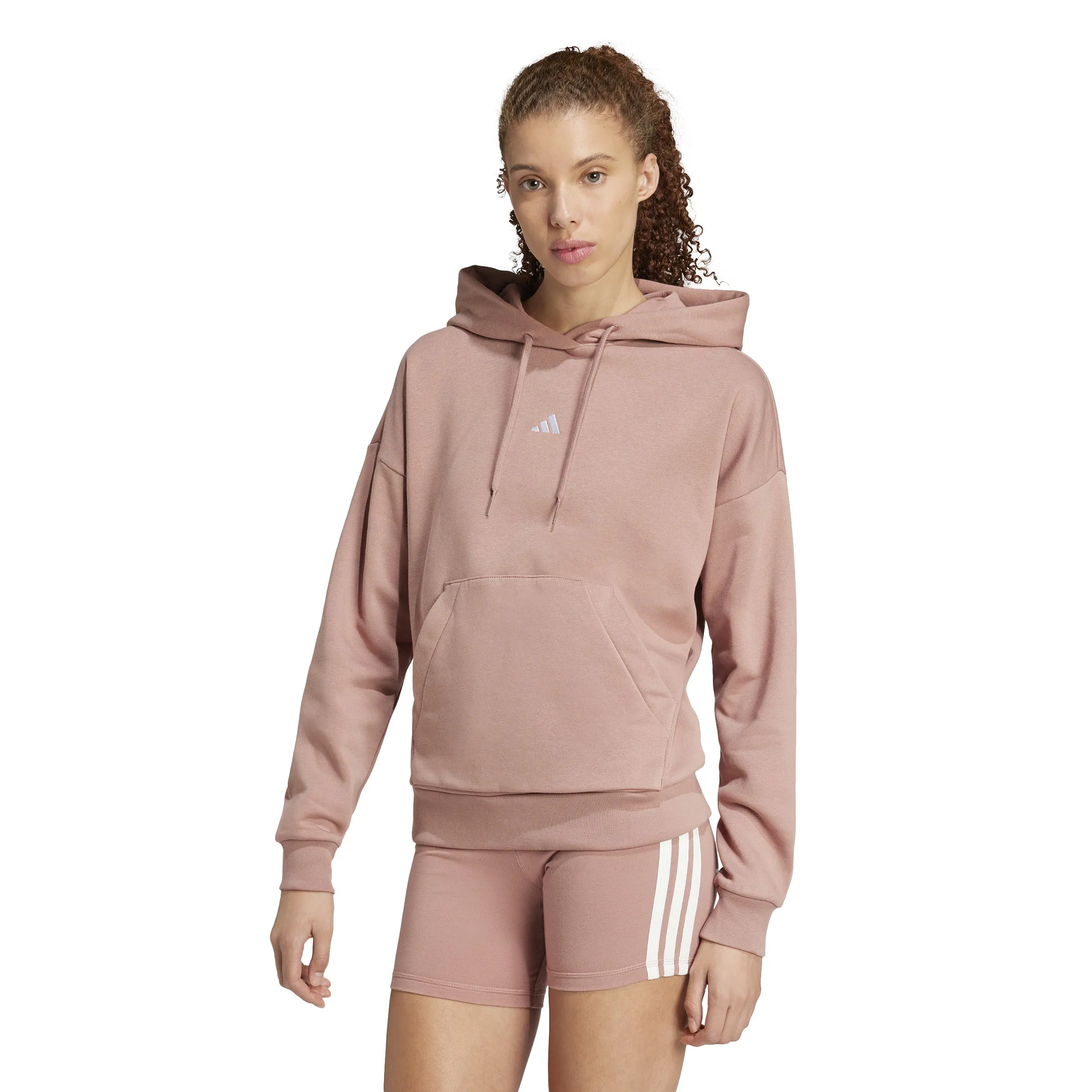 Adidas Essentials Small Logo Feel Cozy Hoodie - Women
