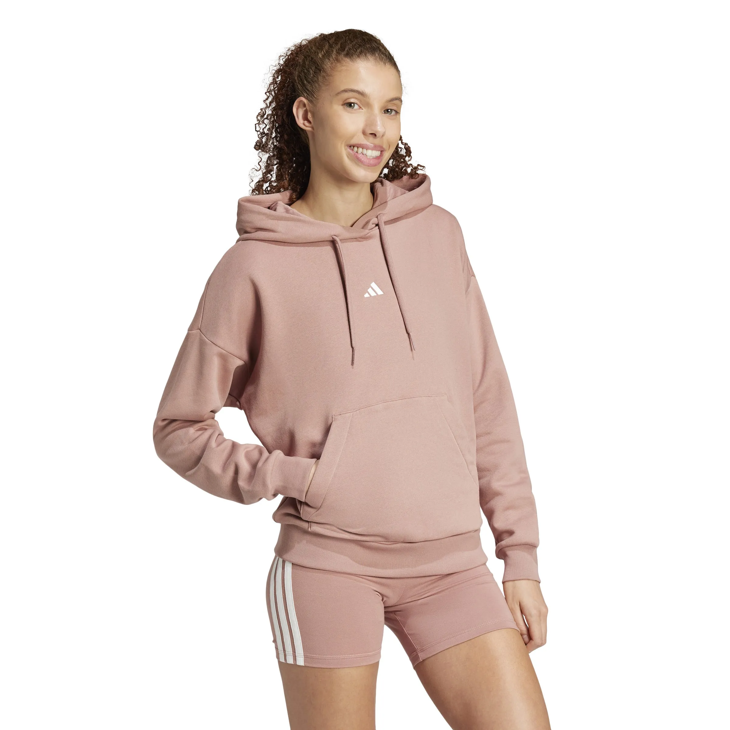 Adidas Essentials Small Logo Feel Cozy Hoodie - Women