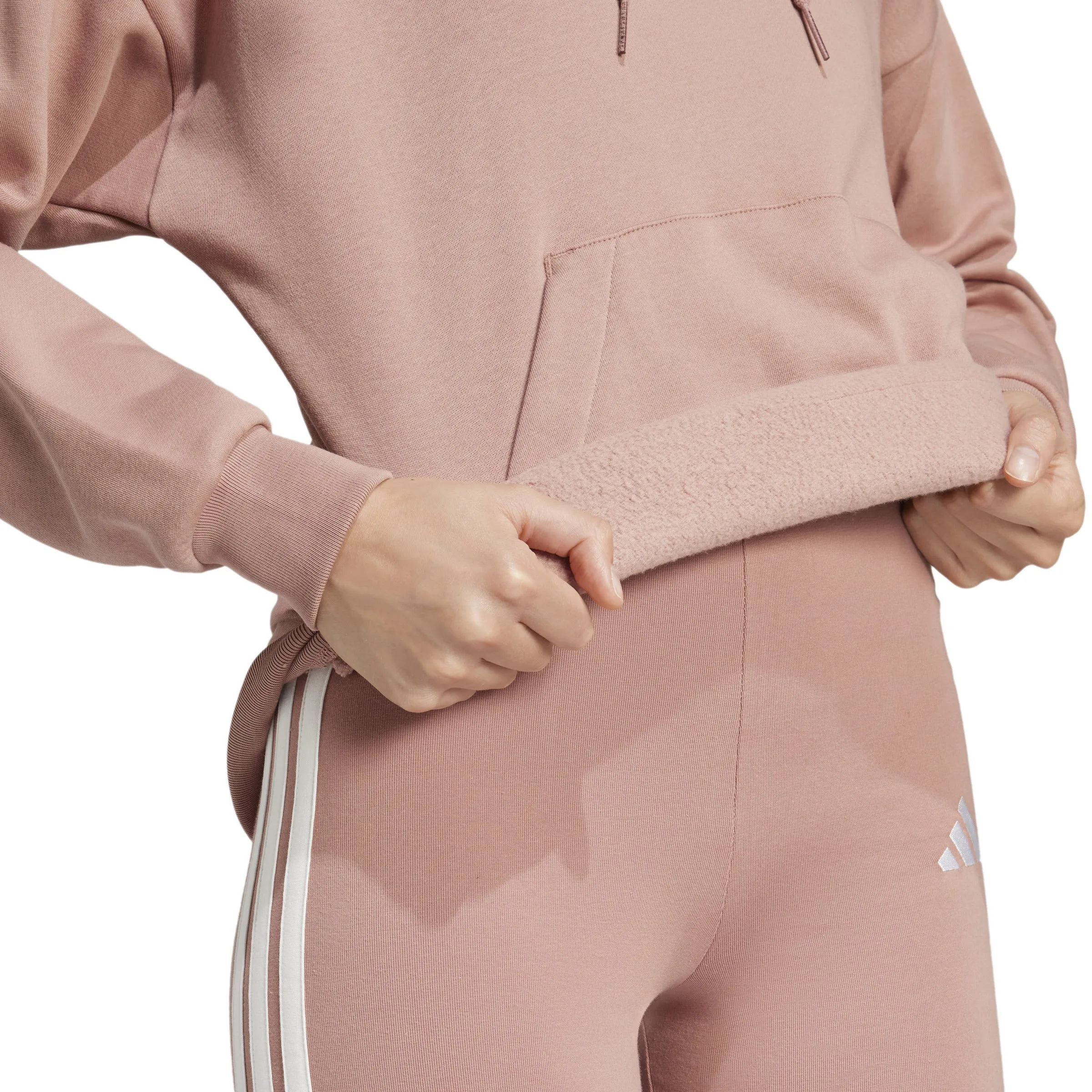 Adidas Essentials Small Logo Feel Cozy Hoodie - Women