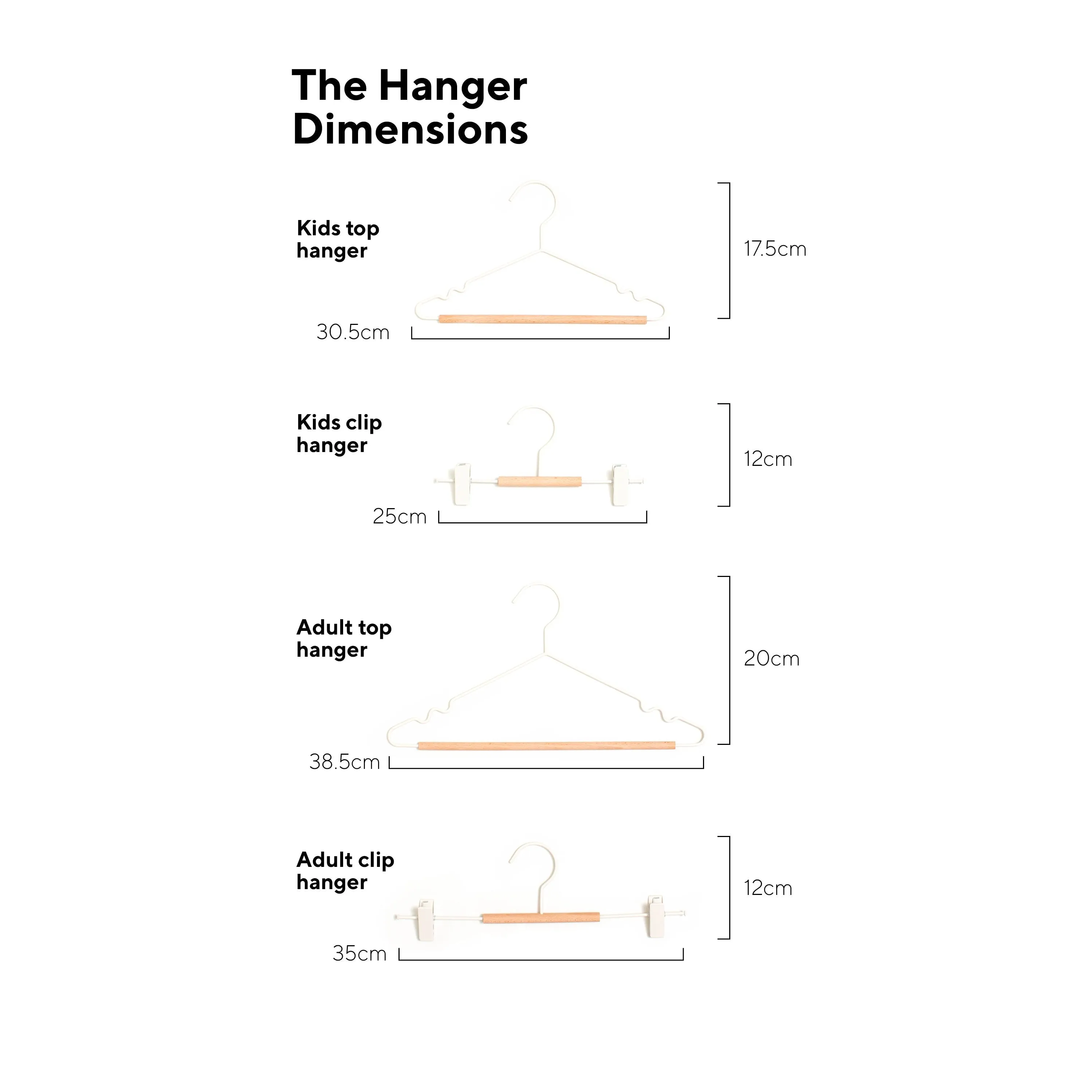 Adult Coated Wire Top Hangers Set of 10 (Mustard)
