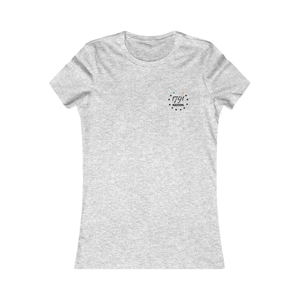 American-Irish Flag Heritage Women's Tee