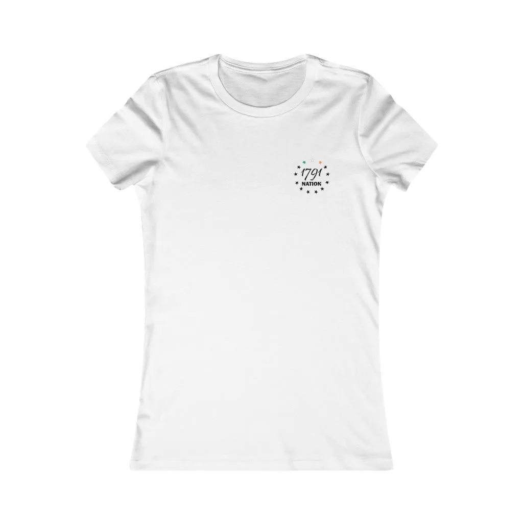 American-Irish Flag Heritage Women's Tee