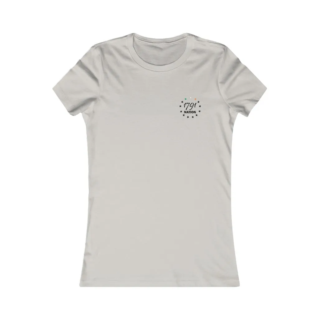 American-Irish Flag Heritage Women's Tee