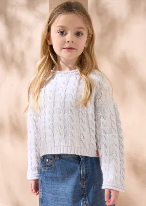 Ariel Silver Metallic Jumper