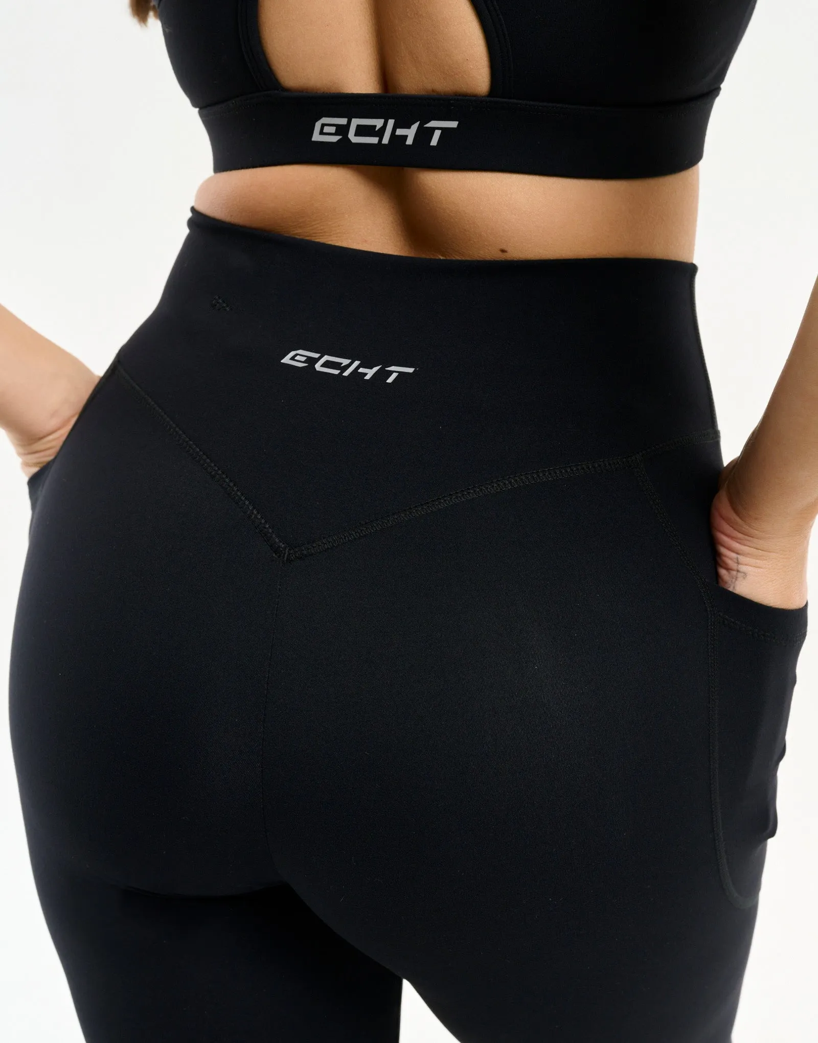 Ascend Pocket Leggings 23" - Black