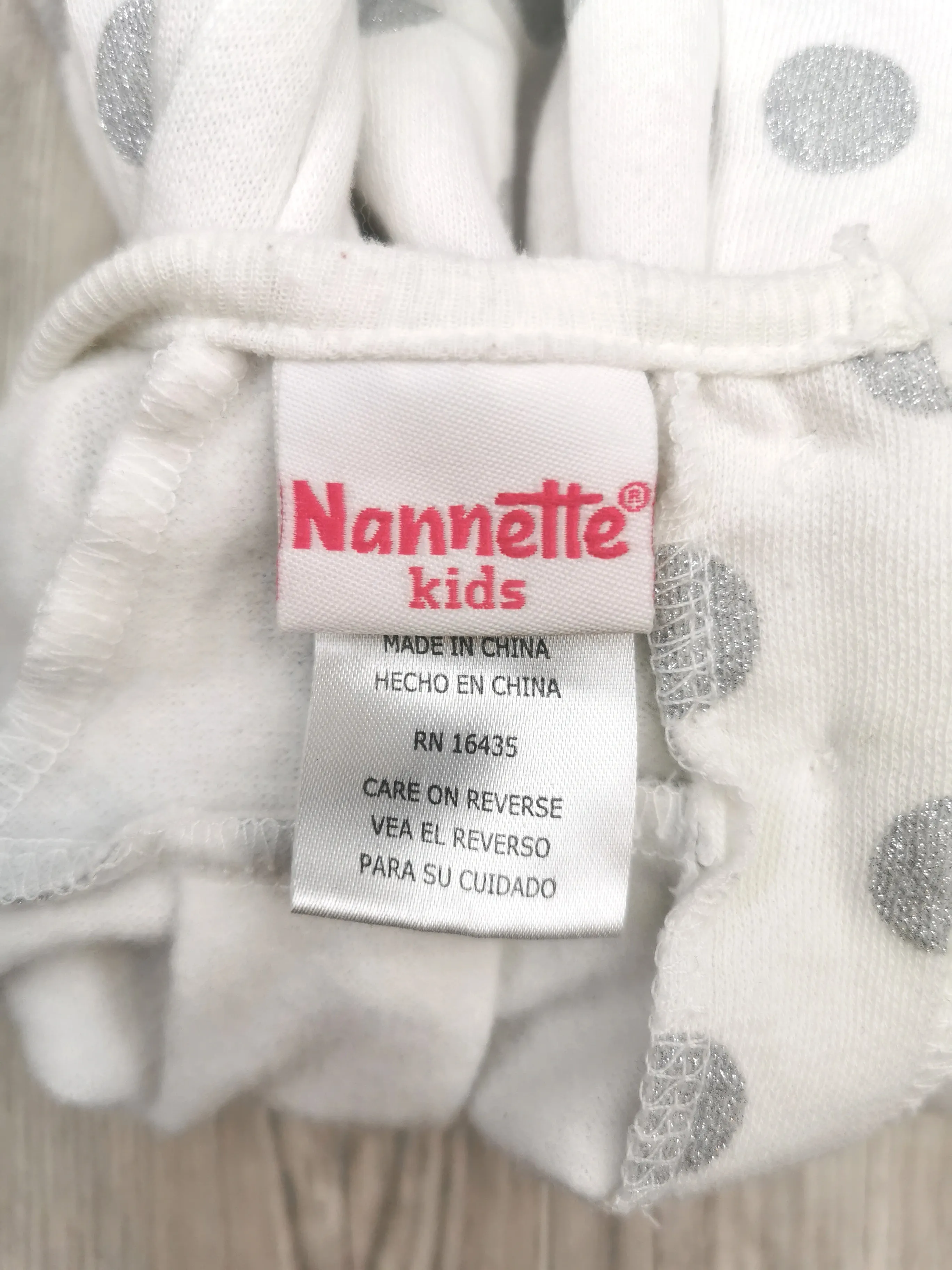 BABY GIRL SIZE 12 MONTHS - NANNETTE Kids, Soft & Cozy Polkadot Sweater EUC B32