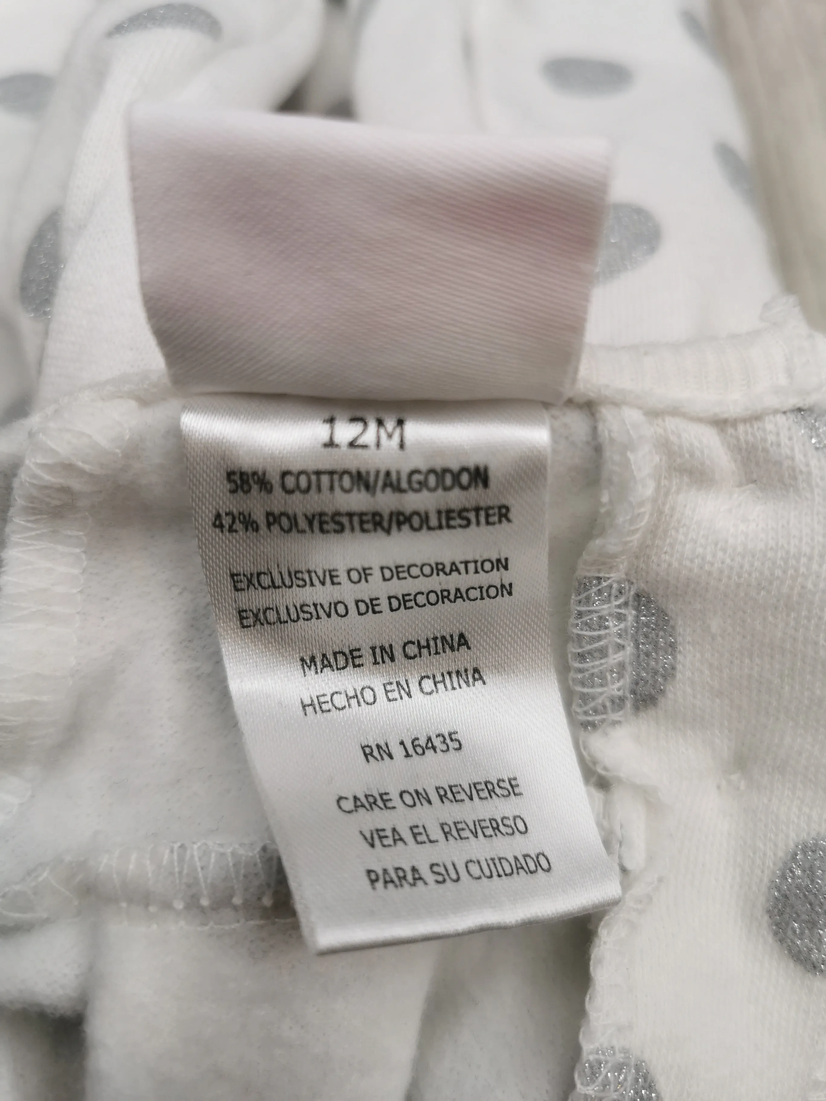 BABY GIRL SIZE 12 MONTHS - NANNETTE Kids, Soft & Cozy Polkadot Sweater EUC B32