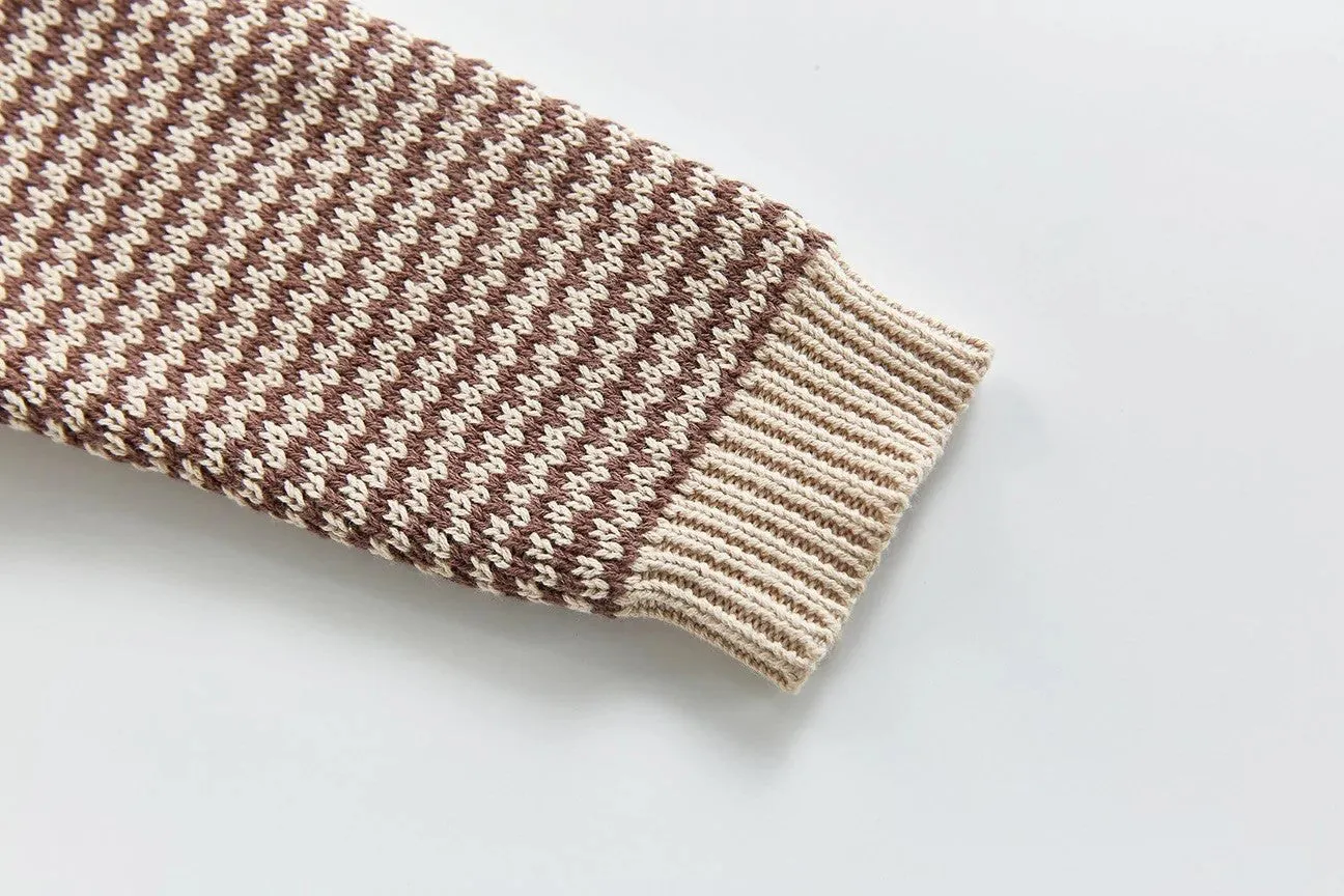 Baby Rowan Striped Knit Sweater