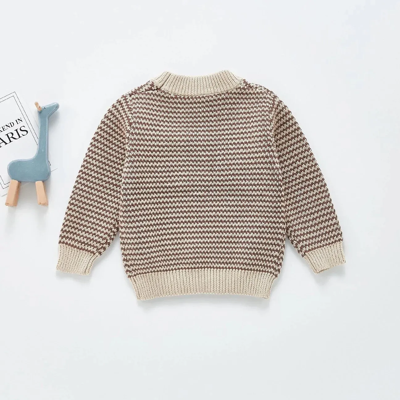 Baby Rowan Striped Knit Sweater