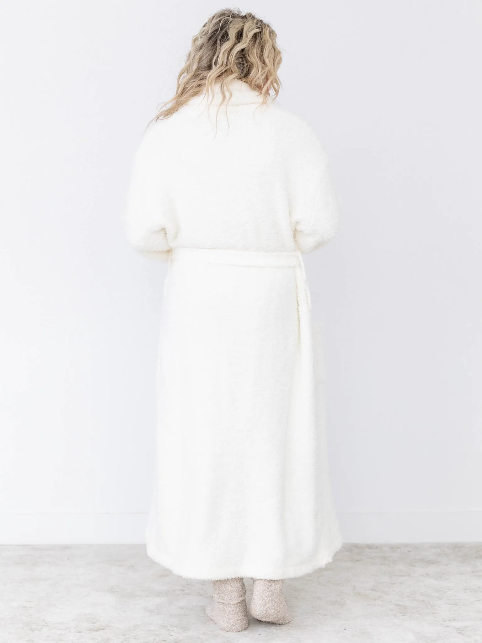 Barefoot Dreams CozyChic Heathered Detail Robe