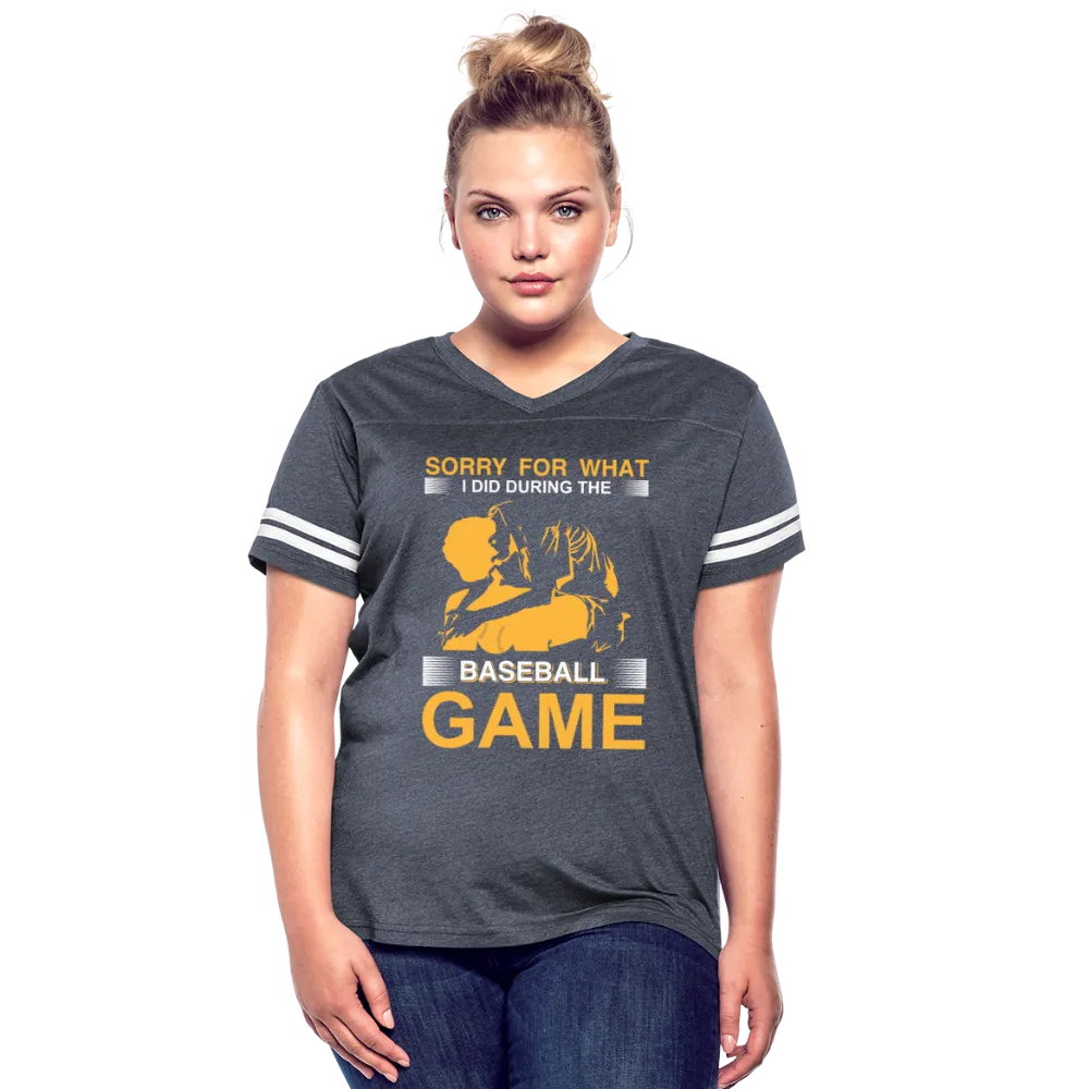 BASEBALL GAME Women’s Vintage Sport T-Shirt