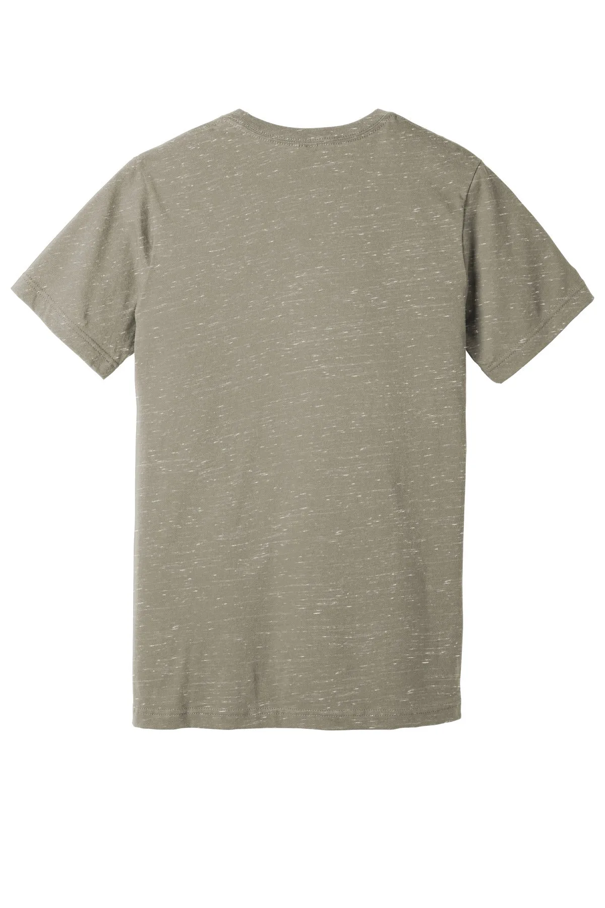 BELLA CANVAS Unisex Textured Jersey V-Neck Tee BC3655 Stone Marble