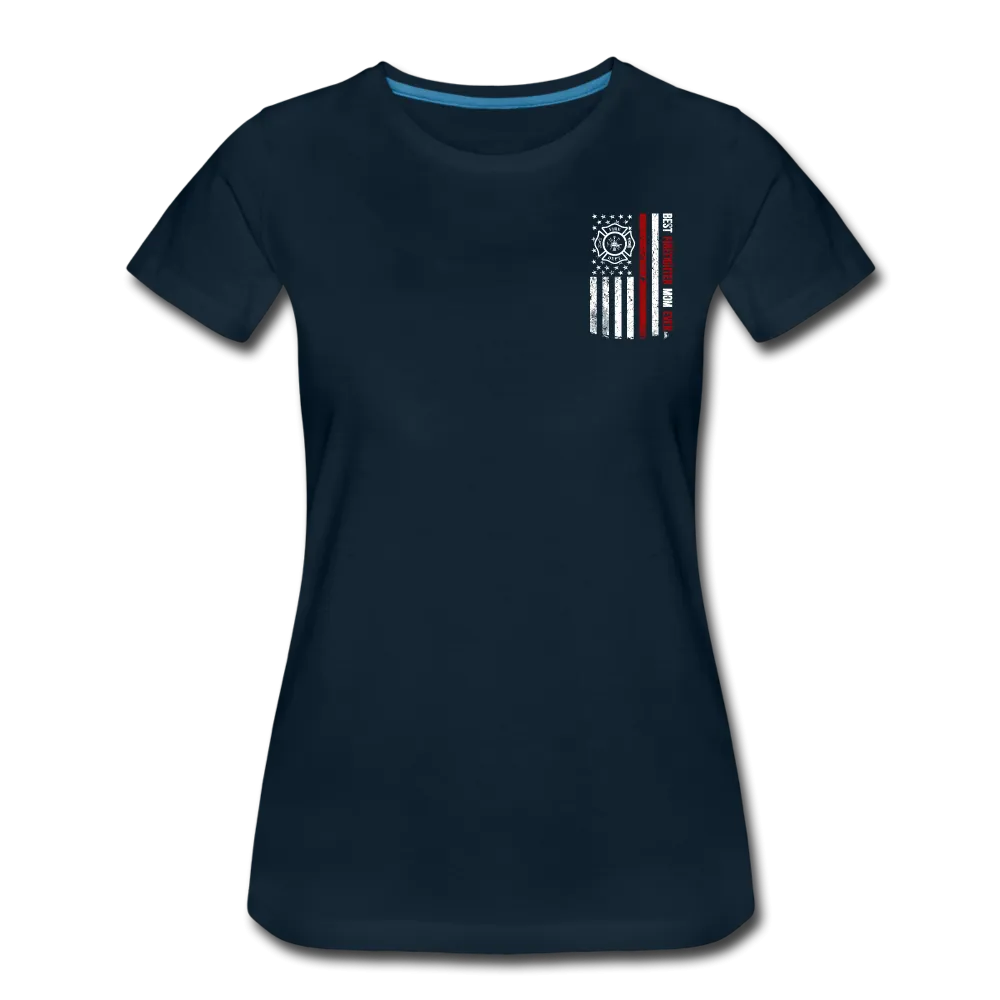 Best Firefighter Mom Ever Women’s Premium T-Shirt
