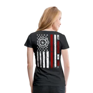 Best Firefighter Mom Ever Women’s Premium T-Shirt