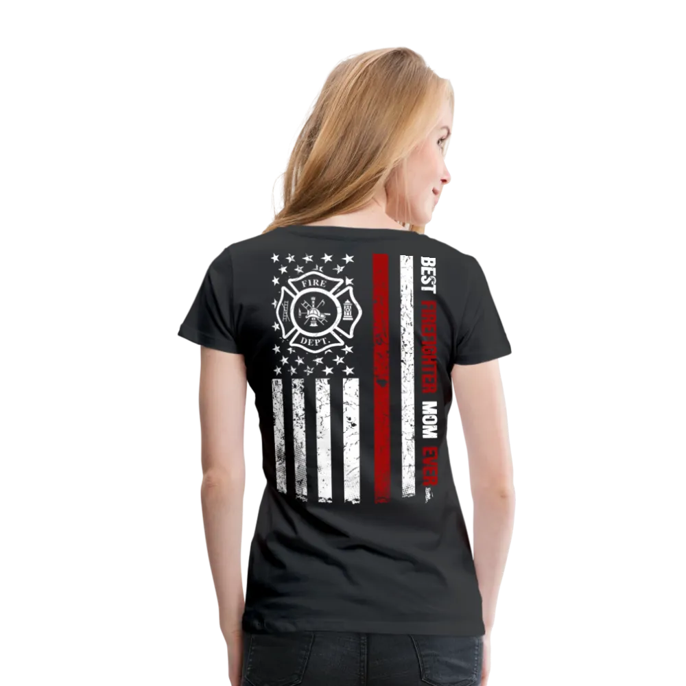 Best Firefighter Mom Ever Women’s Premium T-Shirt