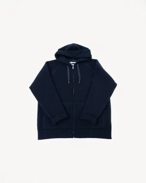 Bighorn Power Wool Zip Hoodie - Navy