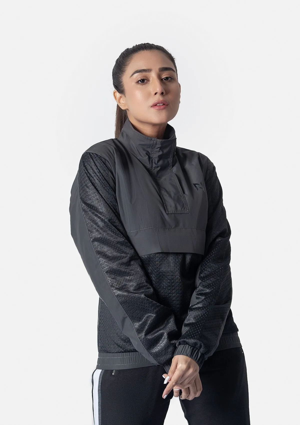 Black Mesh Supersoft Windrunner