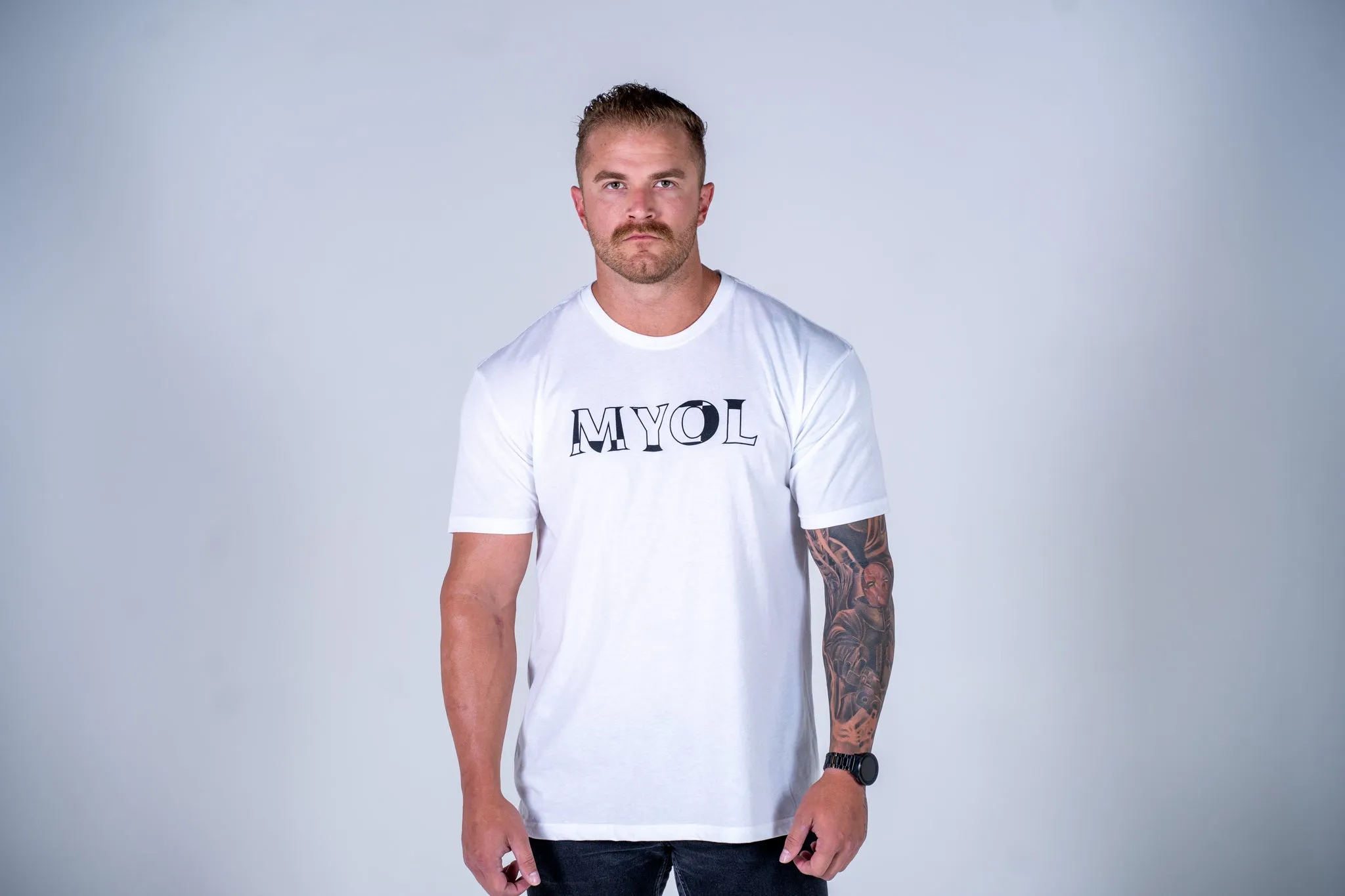 Bold Make Your Own Luck T-Shirt - White