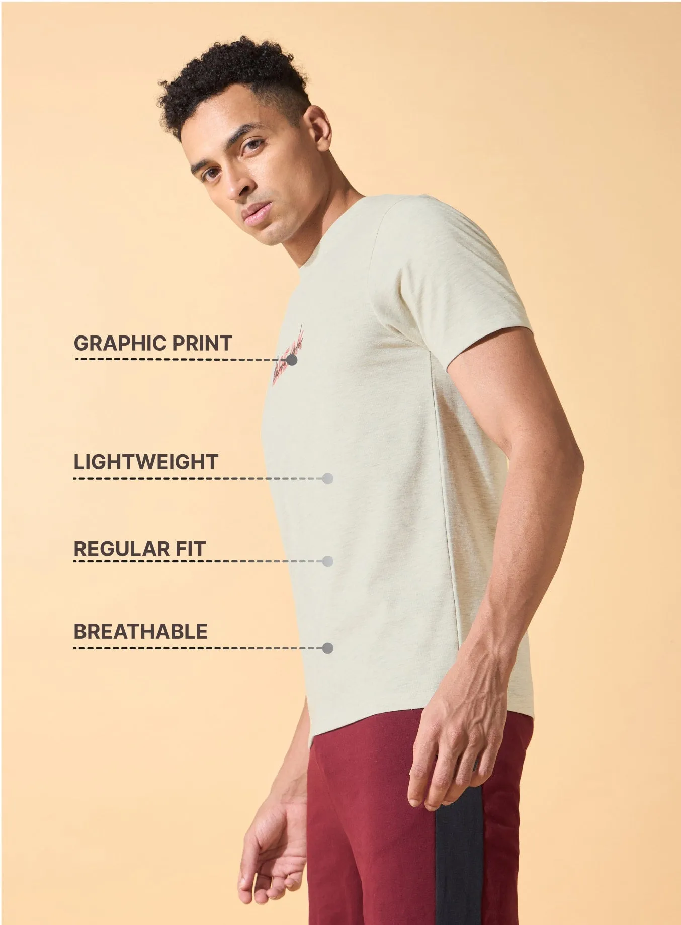Break Through Print T-shirt