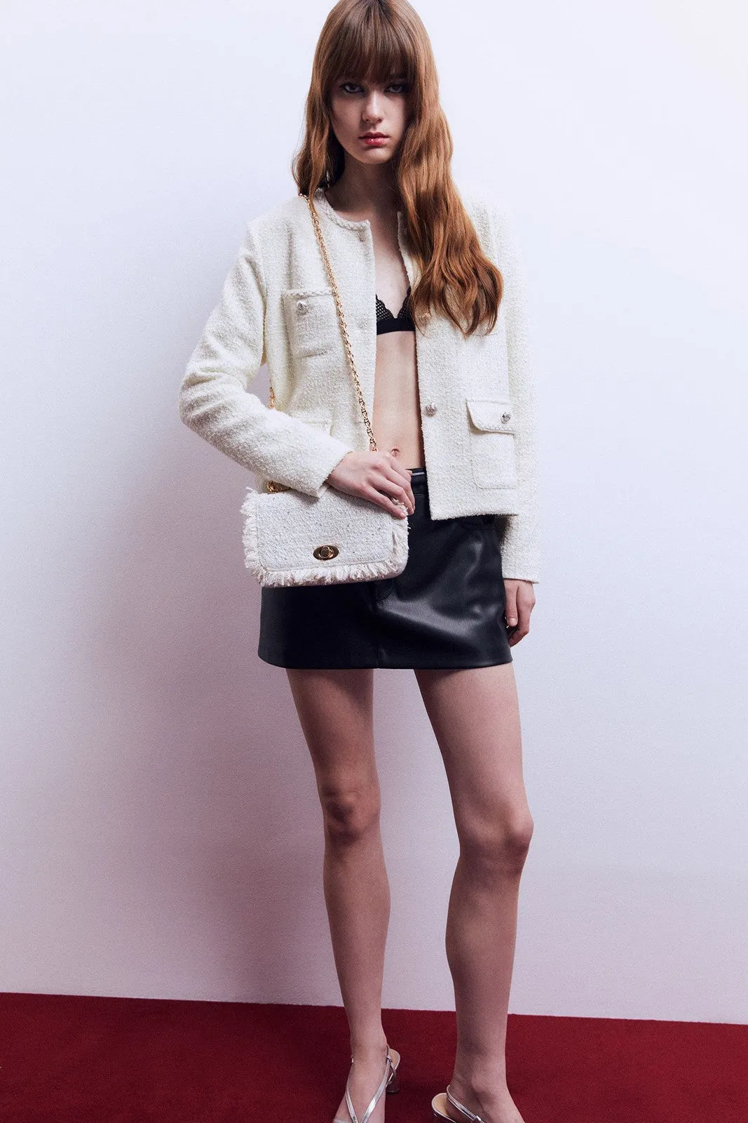 Buttons jacket - Ecru