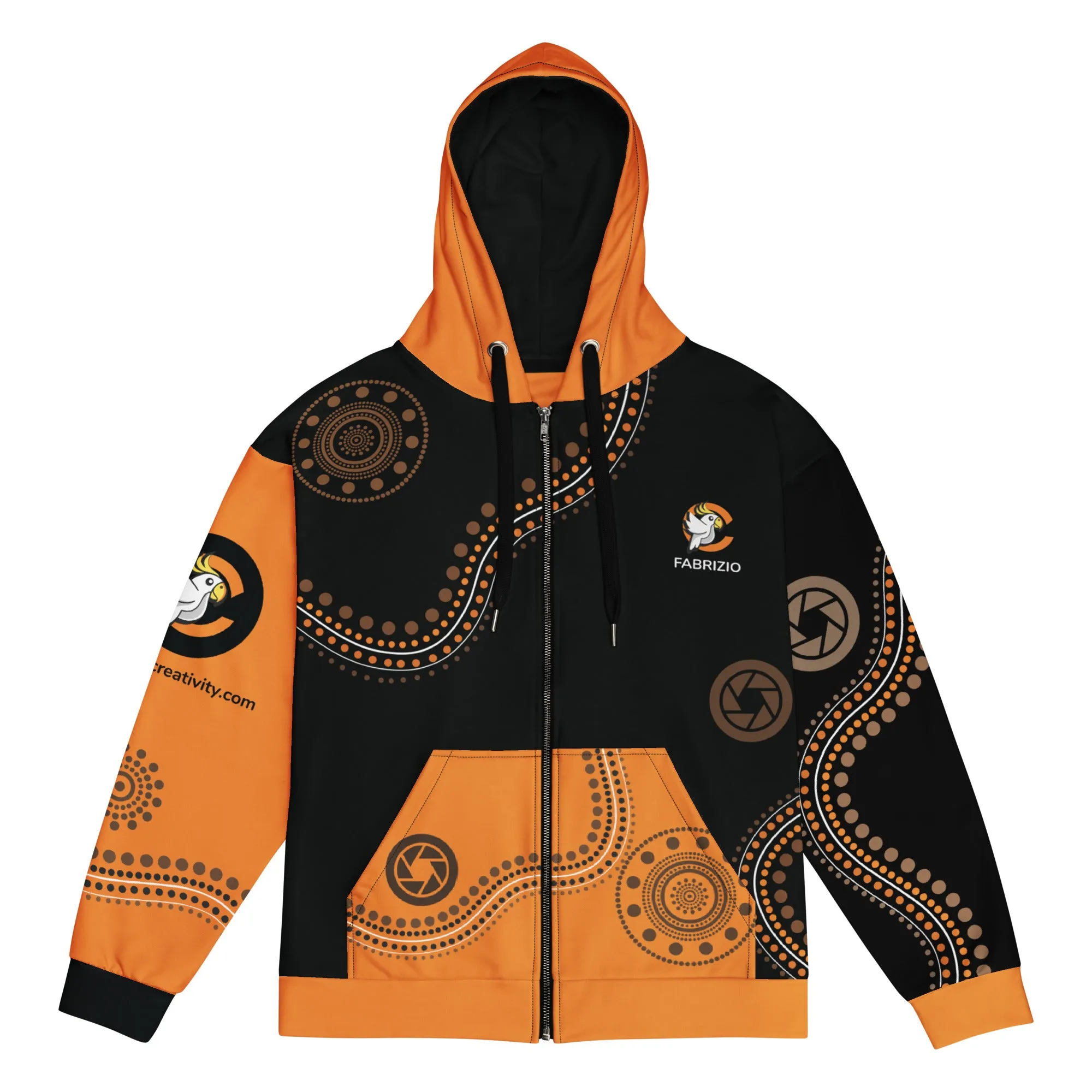 C4Creativity Custom Design Zip Hoodie