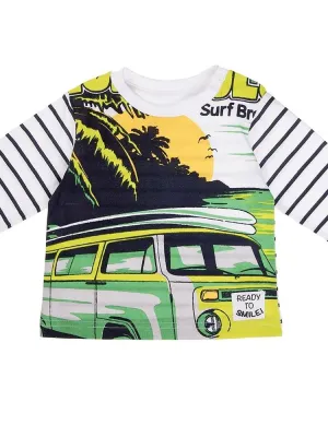 Camper Van Surf Long Sleeve Top