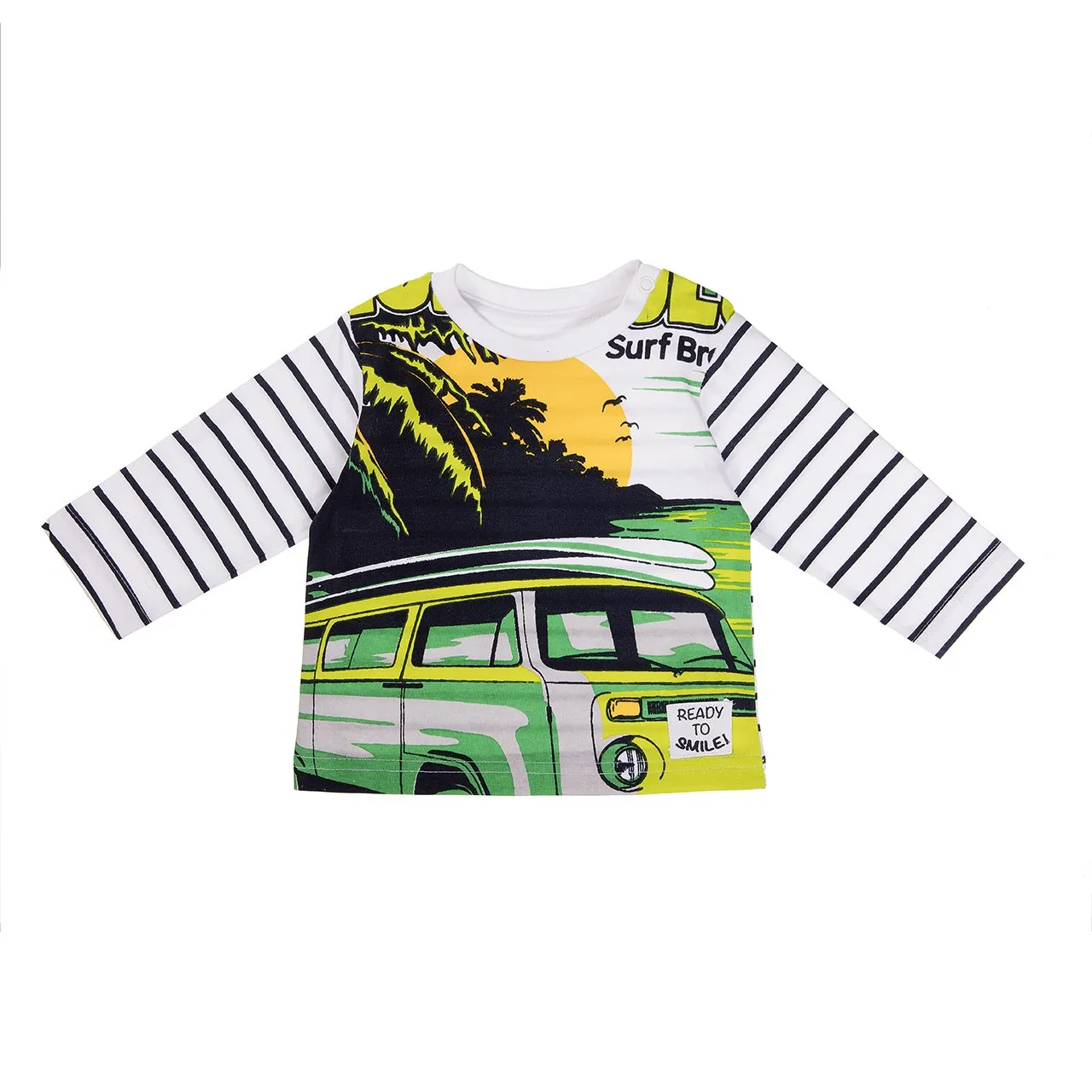 Camper Van Surf Long Sleeve Top