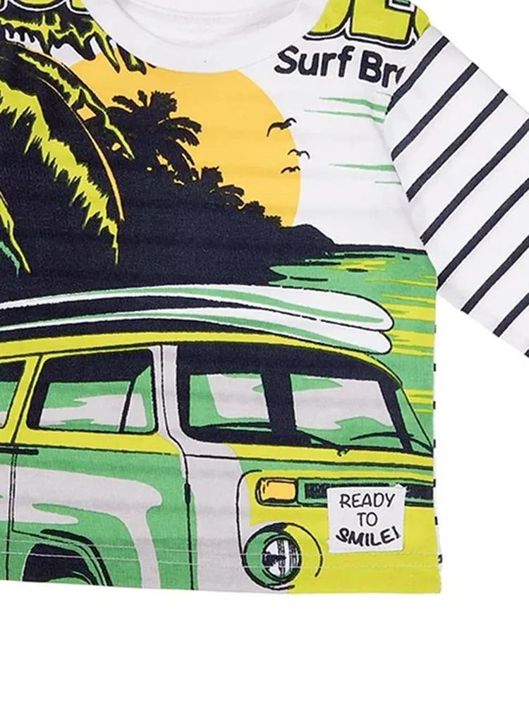 Camper Van Surf Long Sleeve Top