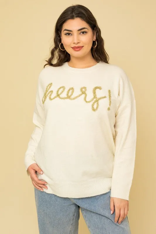Cheers Pullover Sweater (Various colors), Gilli
