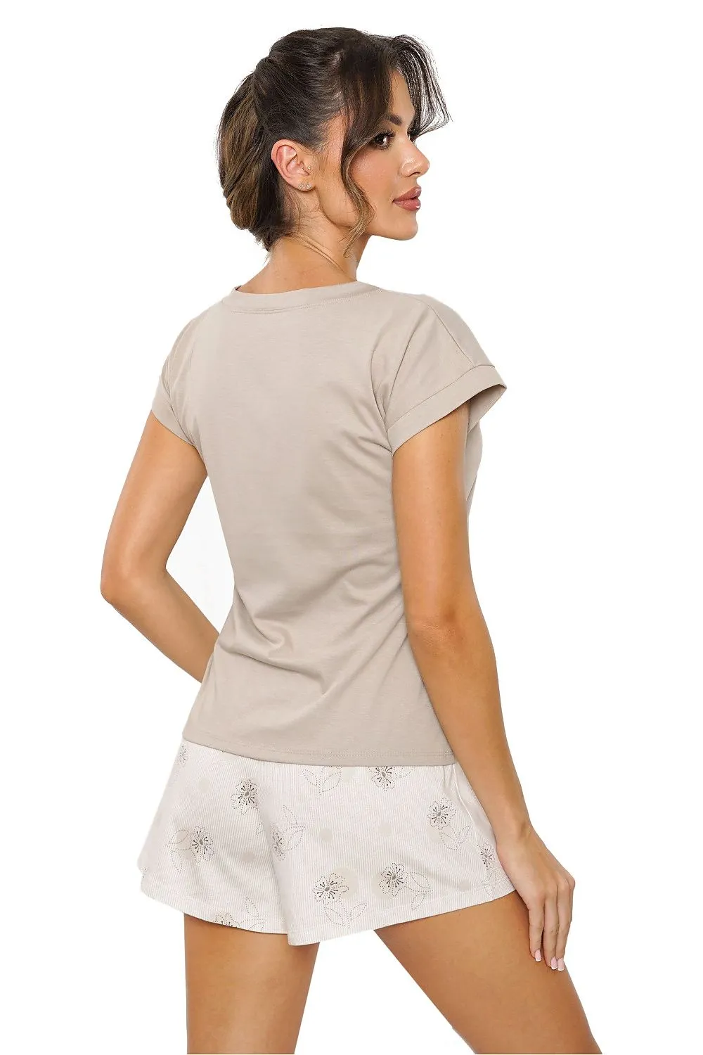 Cocoa Dusk – Donna Soft Tee & Shorts Set