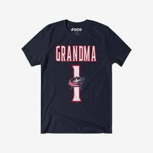 Columbus Blue Jackets Number 1 Grandma T-Shirt