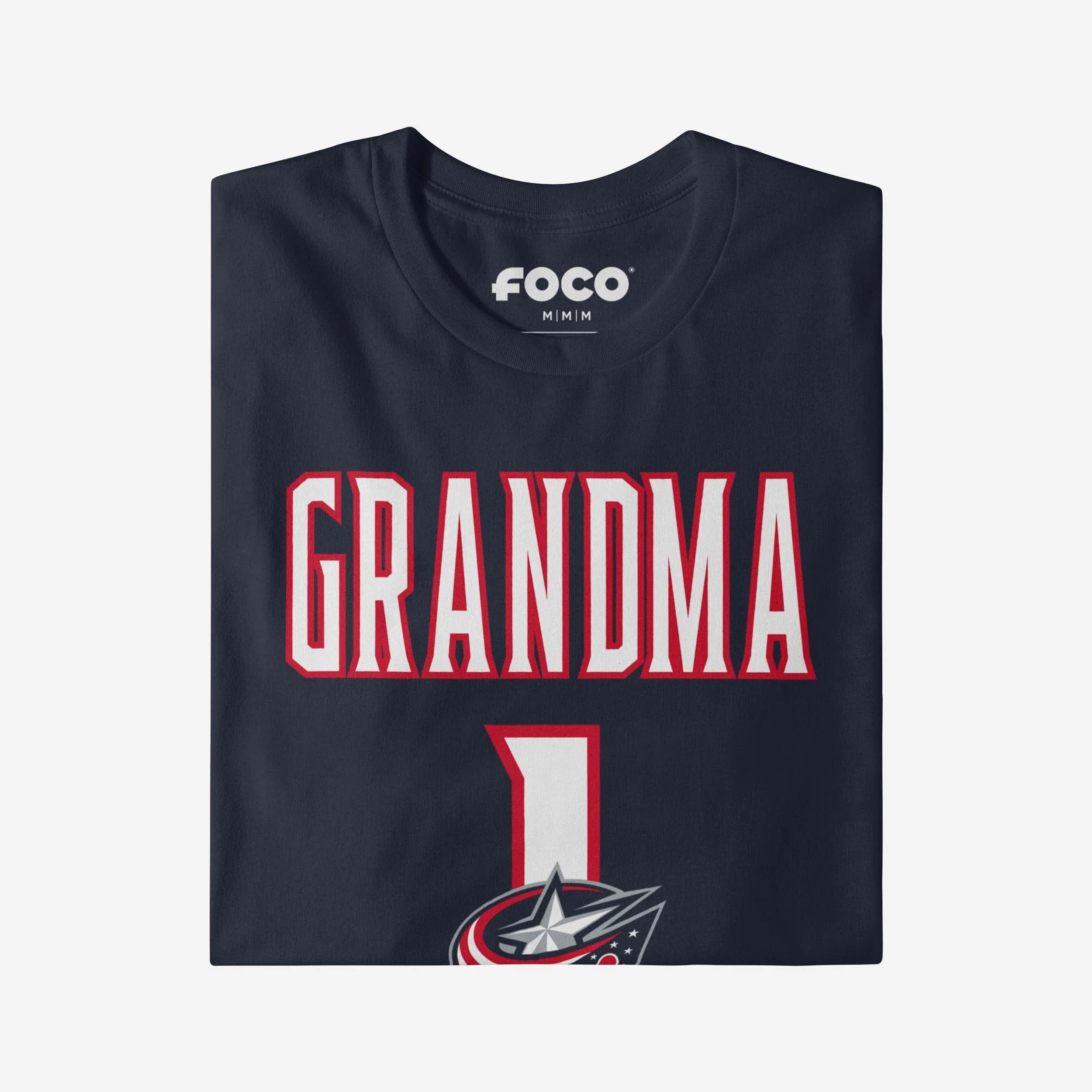 Columbus Blue Jackets Number 1 Grandma T-Shirt