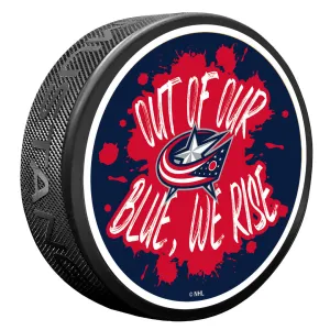 Columbus Blue Jackets Puck | Slogan