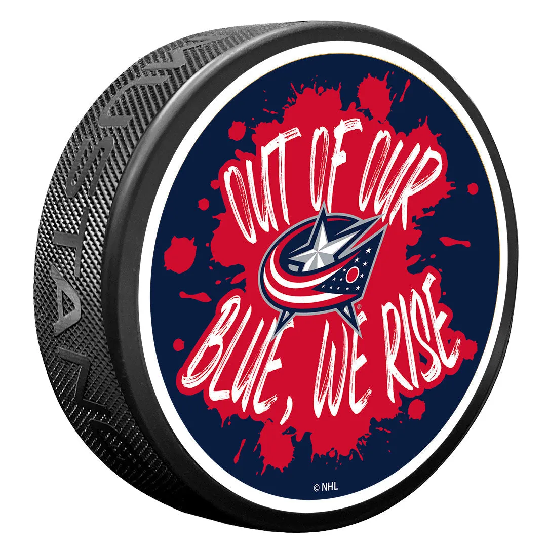 Columbus Blue Jackets Puck | Slogan
