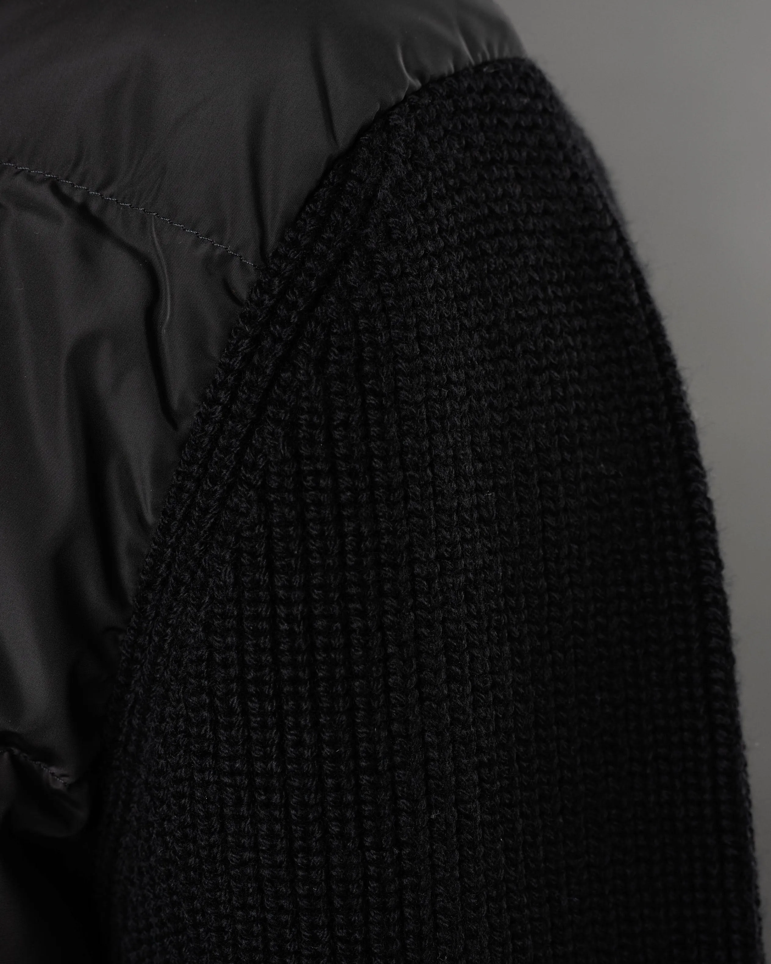 Corncob-Stitched Detailed Jacket
