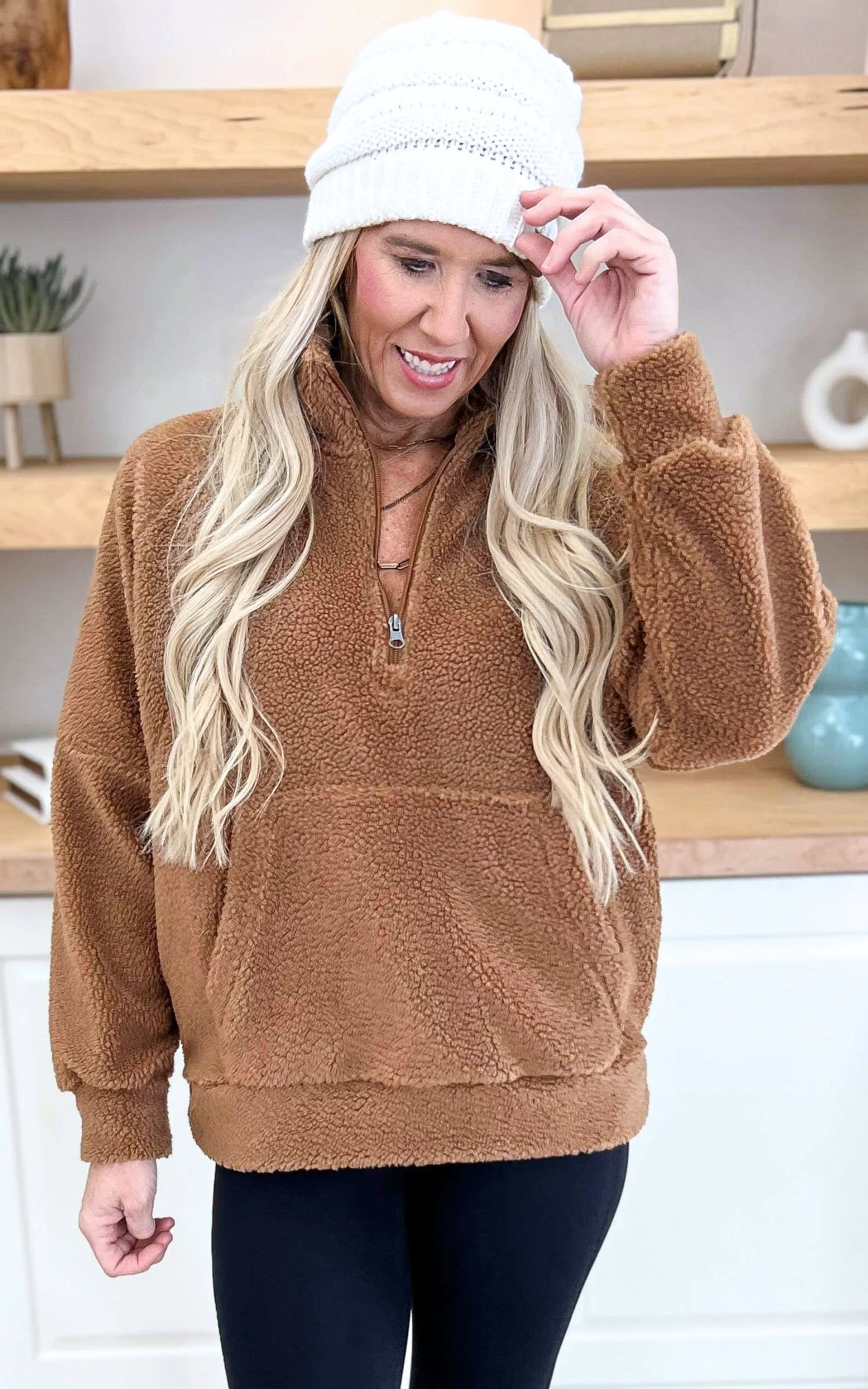 Cozy Ava Sherpa by Salty Wave *DEAL-FINAL SALE