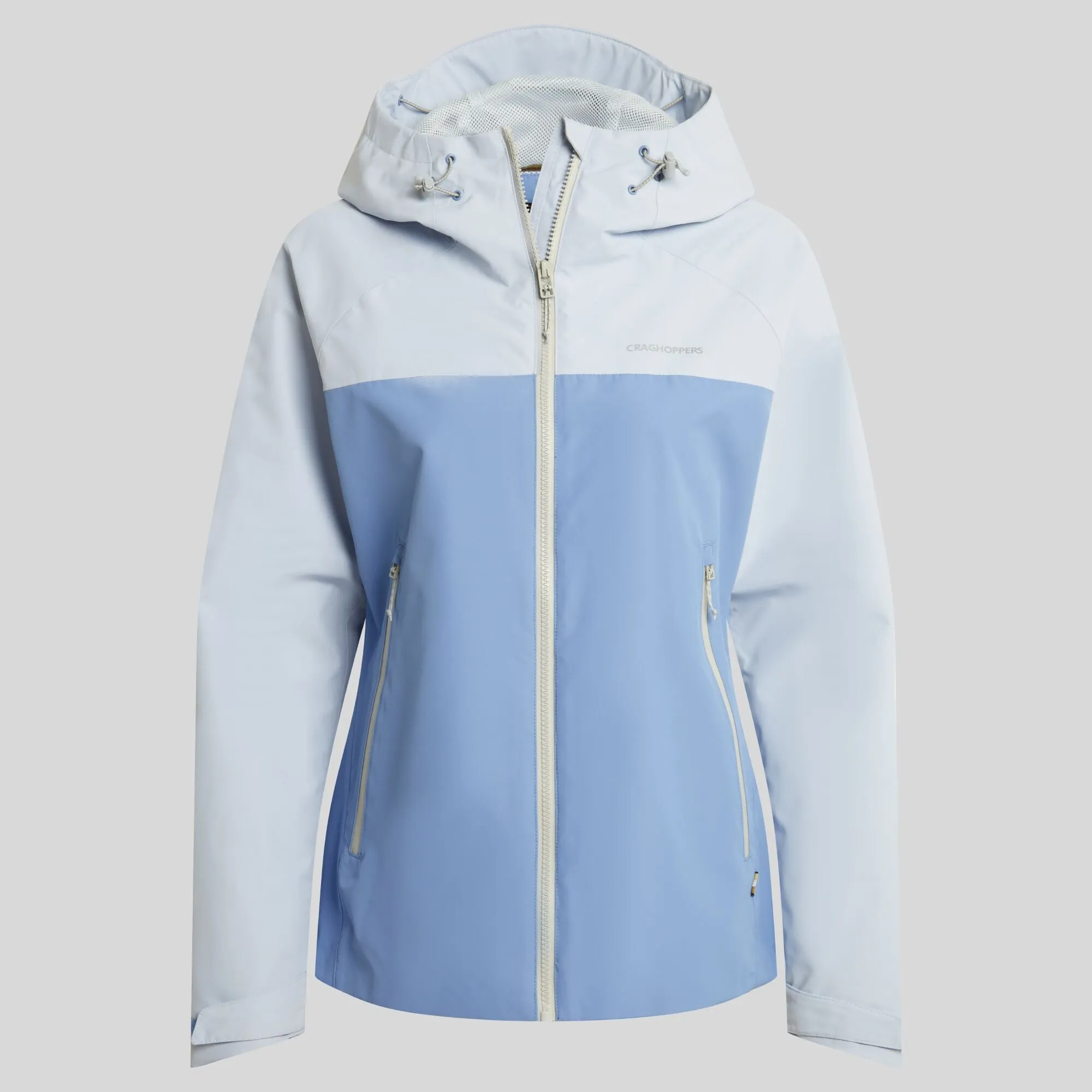 Craghoppers Ladies Vanth Highly Waterproof Breathable Wind Resistant Walking Hiking Jacket-BLUE