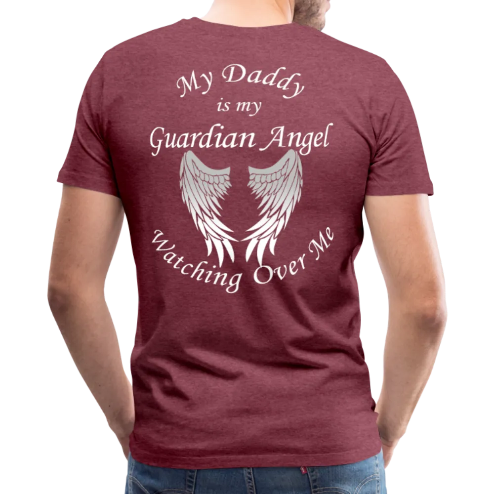 Daddy Guardian Angel Men's Premium T-Shirt (Ck1461U)