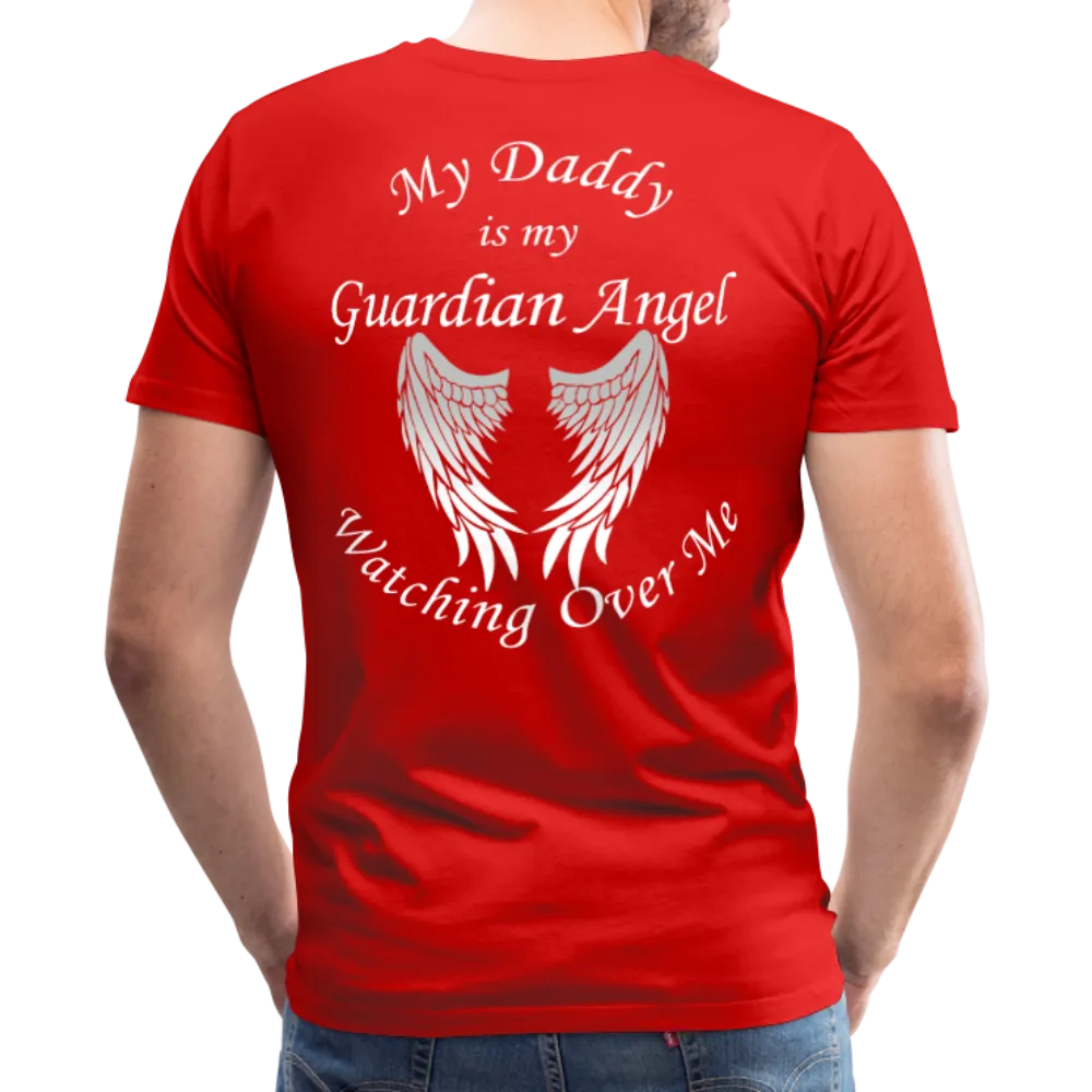 Daddy Guardian Angel Men's Premium T-Shirt (Ck1461U)