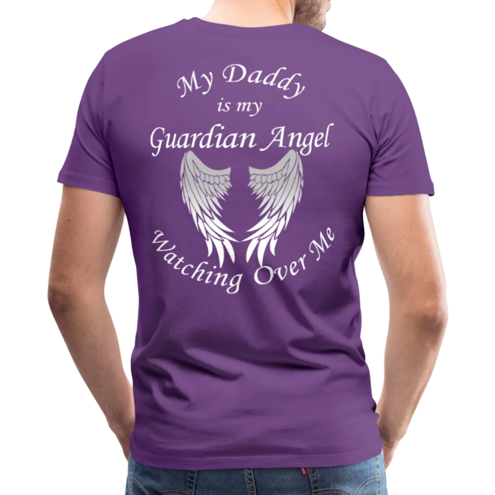 Daddy Guardian Angel Men's Premium T-Shirt (Ck1461U)