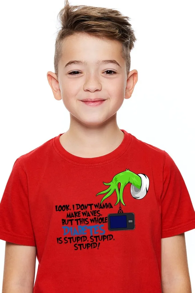 Diabetes is Stupid, Stupid, Stupid - Christmas - Unisex T-Shirt