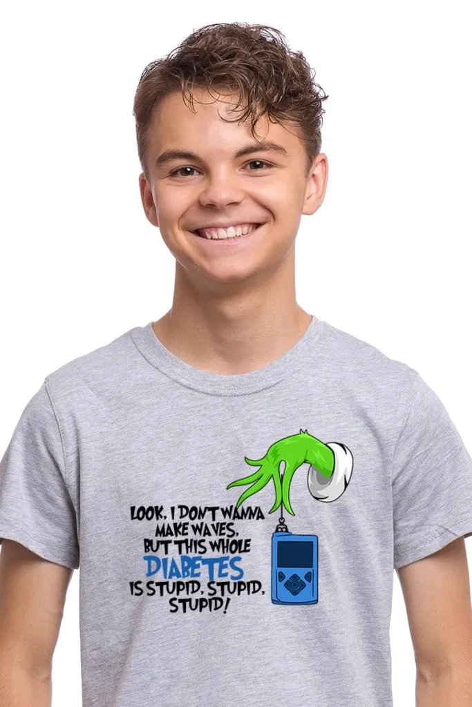 Diabetes is Stupid, Stupid, Stupid - Christmas - Unisex T-Shirt
