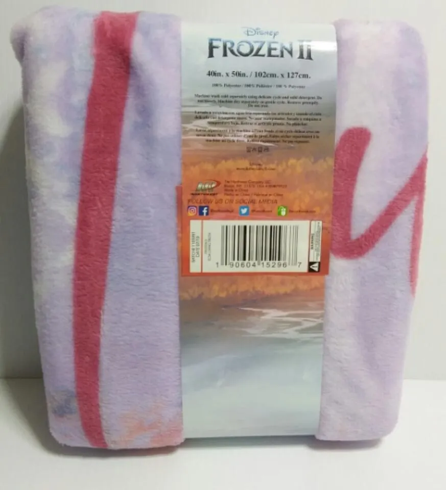 Disney Frozen 2  Elsa Blanket Live Your Truth