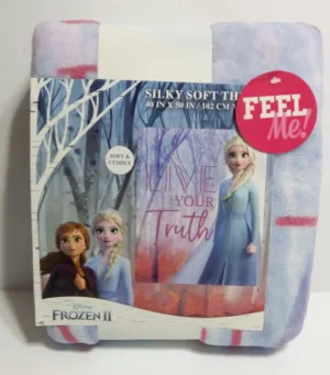 Disney Frozen 2  Elsa Blanket Live Your Truth