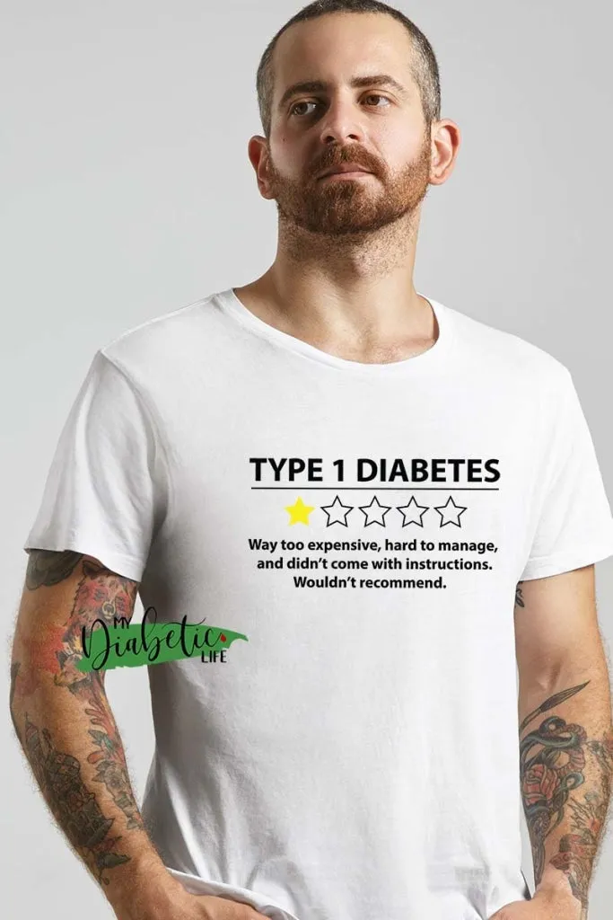 Do not recommend - Diabetes Rating - Unisex T-Shirt